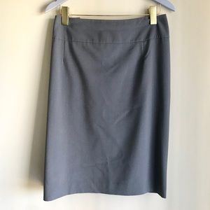Target Mossimo Grey Pinstripe Pencil Skirt Size 16